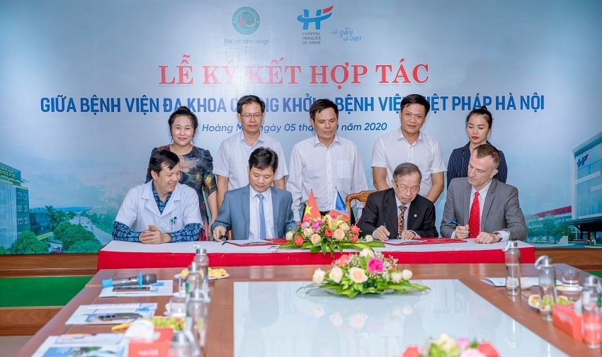 Quang Khoi and Hanoi French Hospital join to improve high-quality healthcare coverage