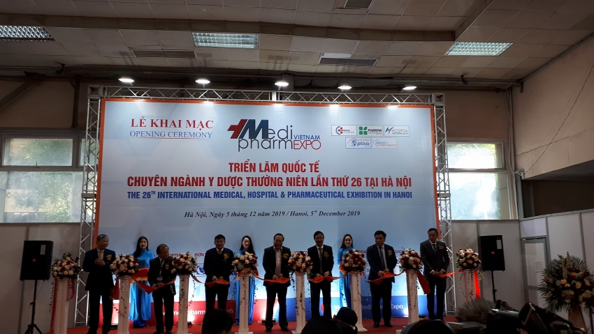 vietnam medi pharm expo 2019 opens in hanoi
