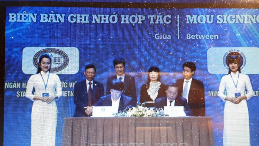 ministry of health state bank of vietnam sign mou on e payment cooperation