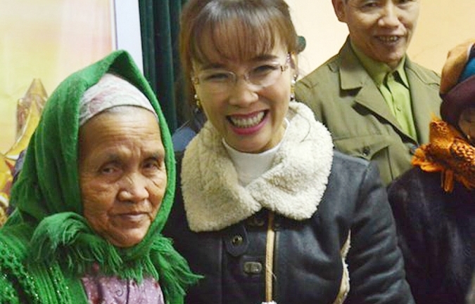 Billionaire Nguyen Thi Phuong Thao passion in charity