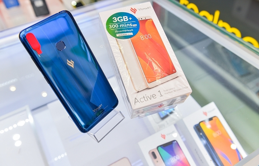 Vsmart phones to officially sell in Myanmar
