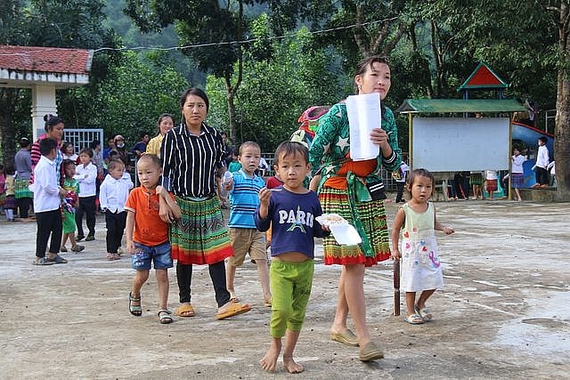 entire country welcomes the new school year