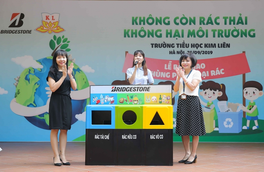 bridgestone vietnam officially launched no waste no pollution 2019