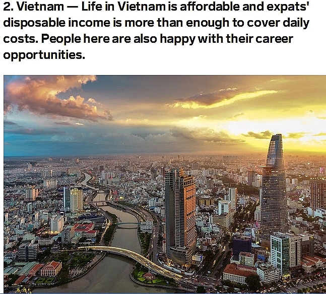 vietnam ranked second among top 30 countries in the world to work
