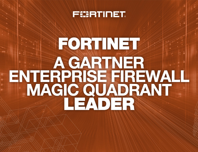Fortinet named a leader in the 2017 Gartner Magic Quadrant for Enterprise Network Firewalls