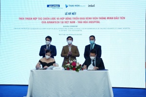 Advantech promotes first smart hospital project in Vietnam