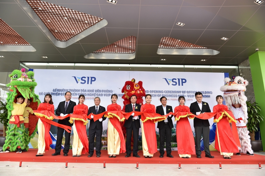 vsip bac ninh opens office building and launches inno biz hub