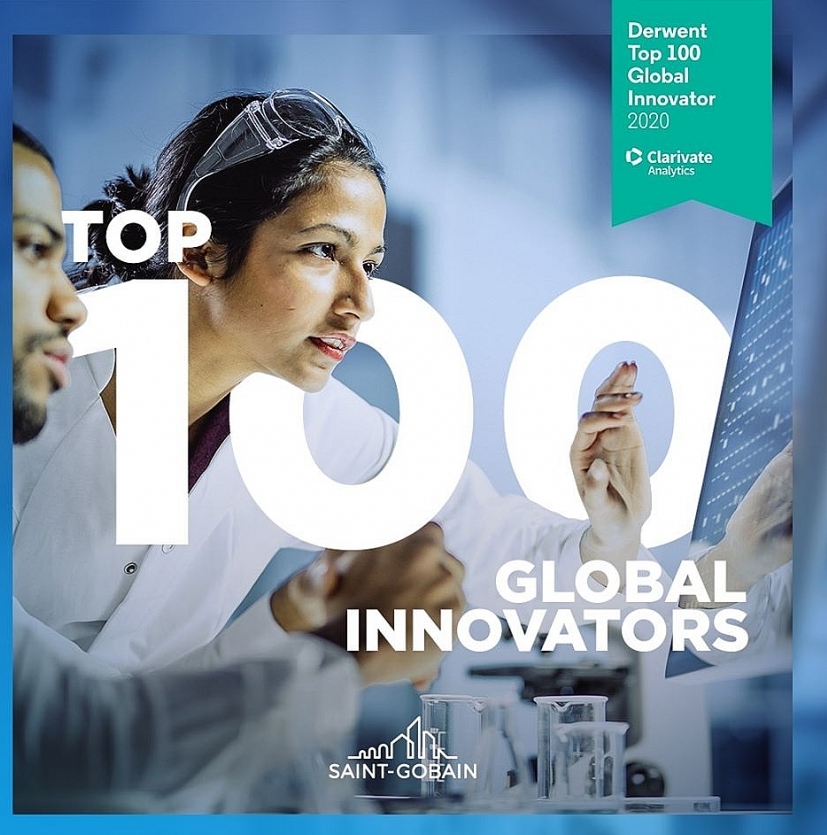 Saint-Gobain once again in top 100 most innovative companies