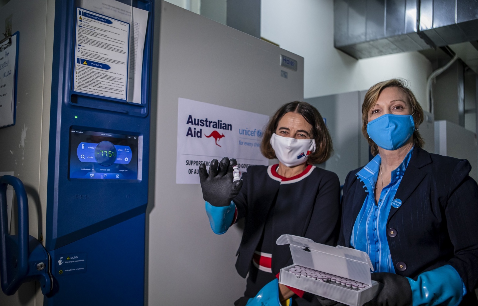 Australia delivers 3.6 million Pfizer vaccine doses to Vietnam with UNICEF support
