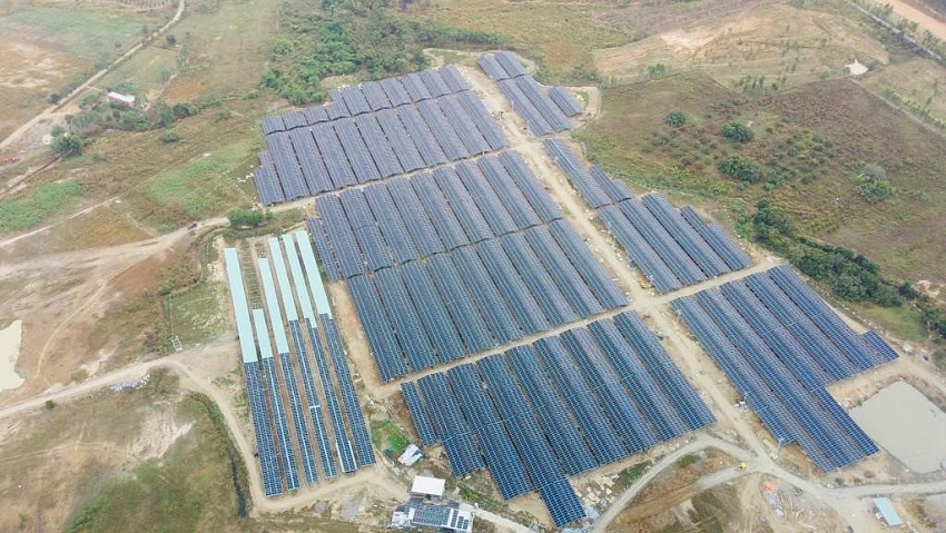 grand opening of 10mwp song binh rooftop solar farm in binh thuan