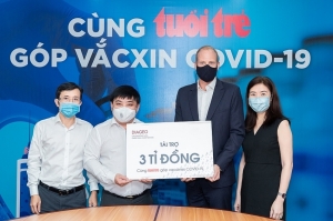 Diageo Vietnam donates $130,430 to help thousands get free vaccination