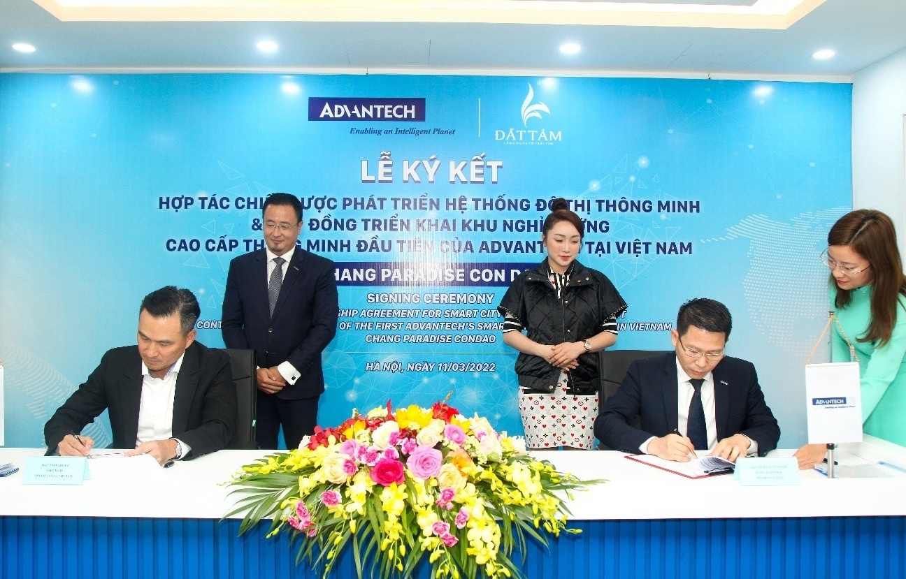Dat Tam and Advantech promote first smart luxury resort in Vietnam