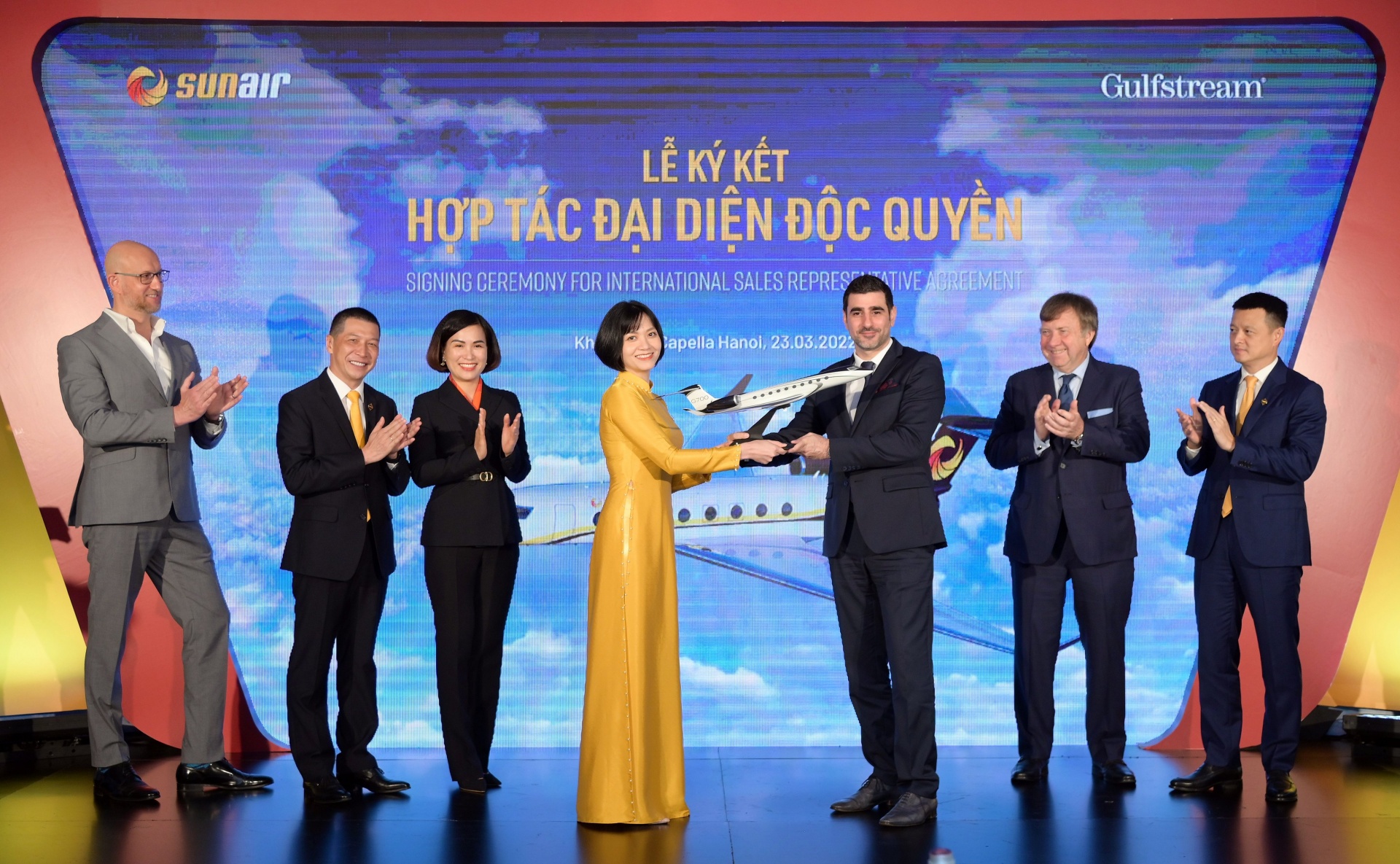 Sun Air shakes hands with Gulfstream to bring luxury aircraft to Vietnamese elite