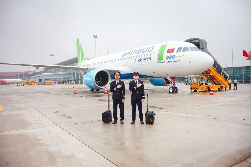 bamboo airways welcomes newly released a320neo aircraft for continued fleet expansion