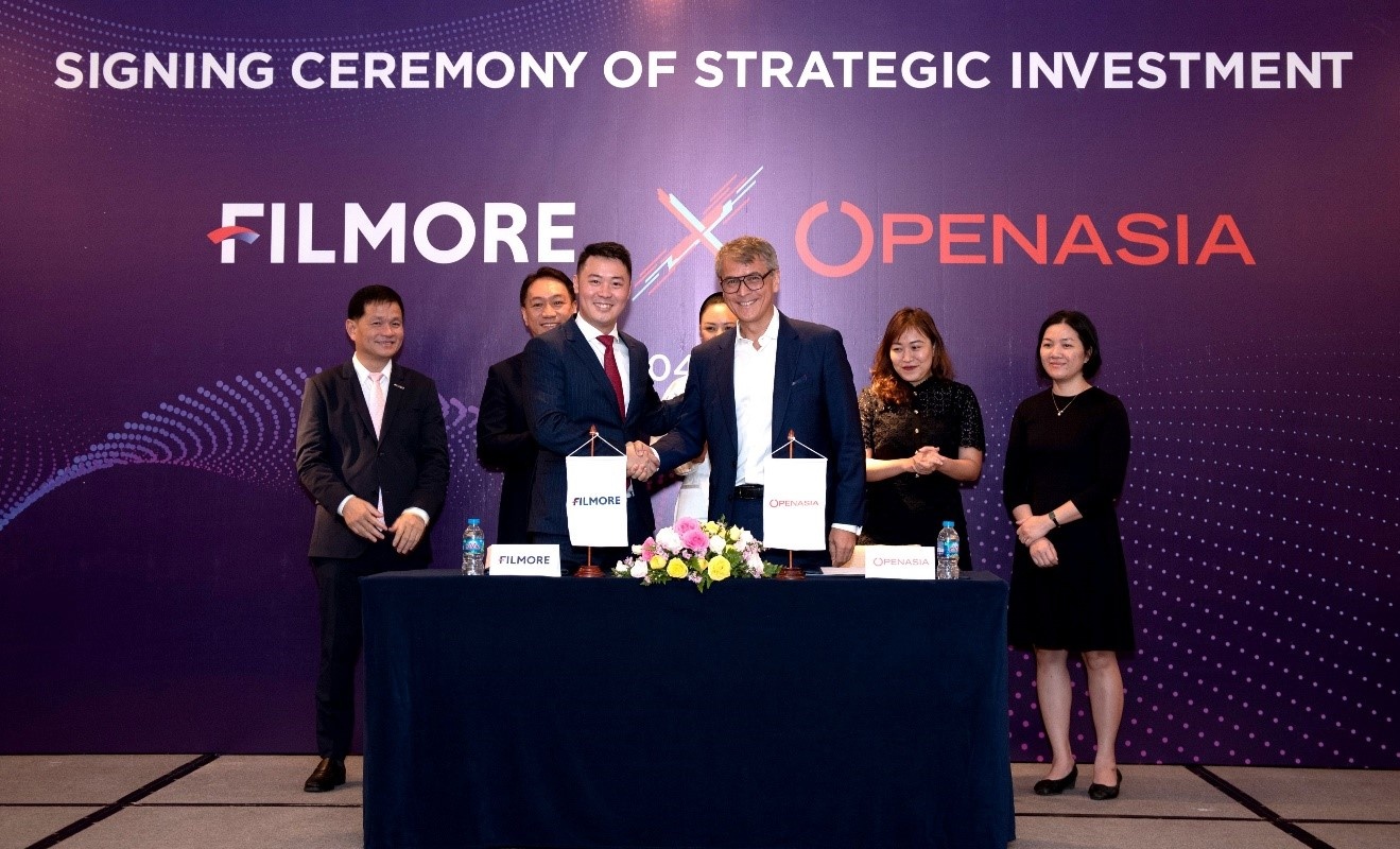 Filmore and Openasia team up to offer a lifetime of value to customers
