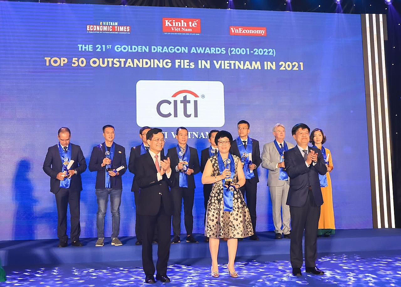 Citi named among top 50 FIEs in Vietnam