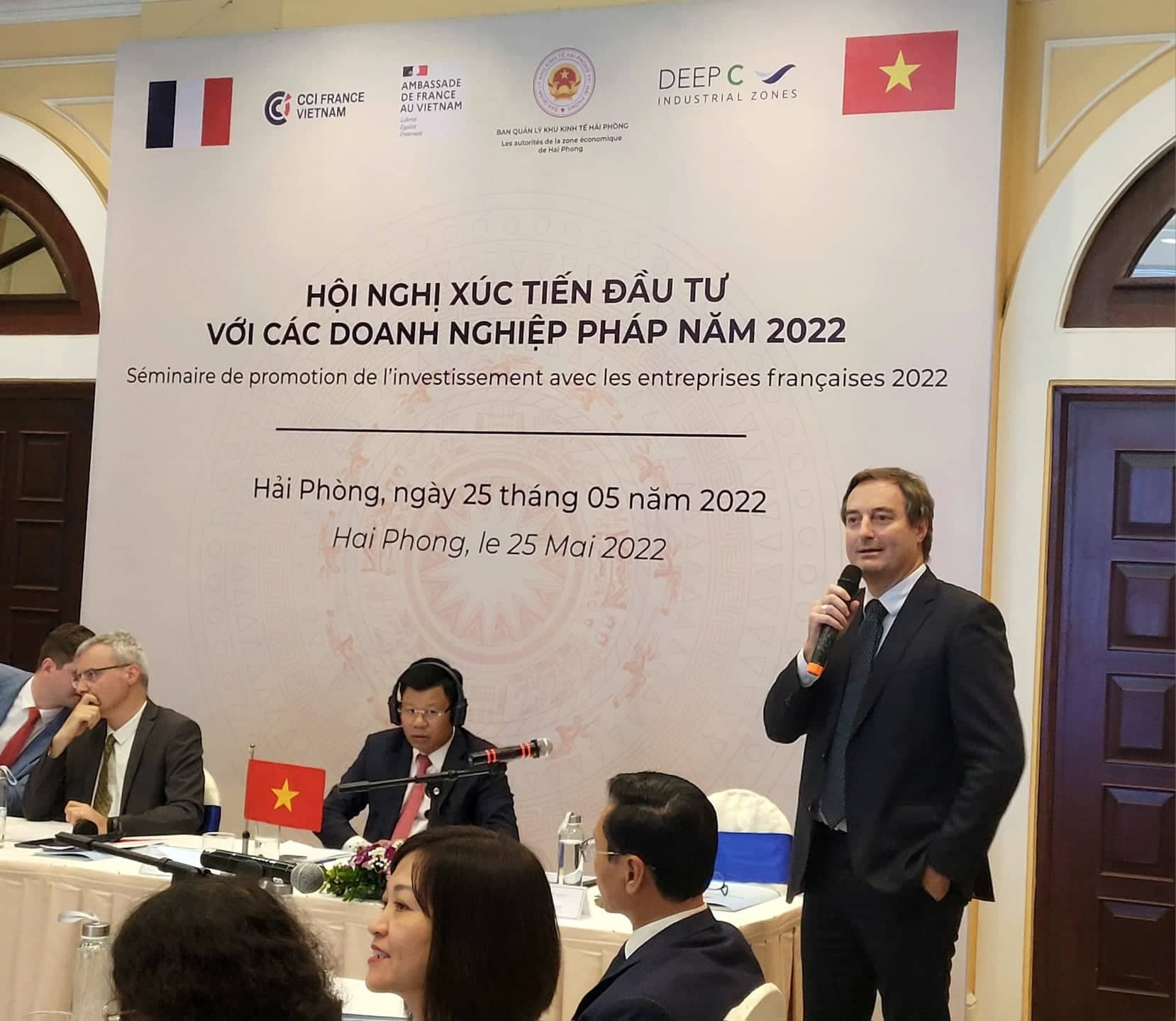 Haiphong promotes investment with French enterprises