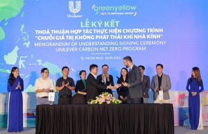Unilever Vietnam achieves net zero emissions nine years earlier than planned