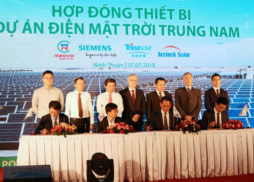 siemens provides equipment for vietnams largest solar farm