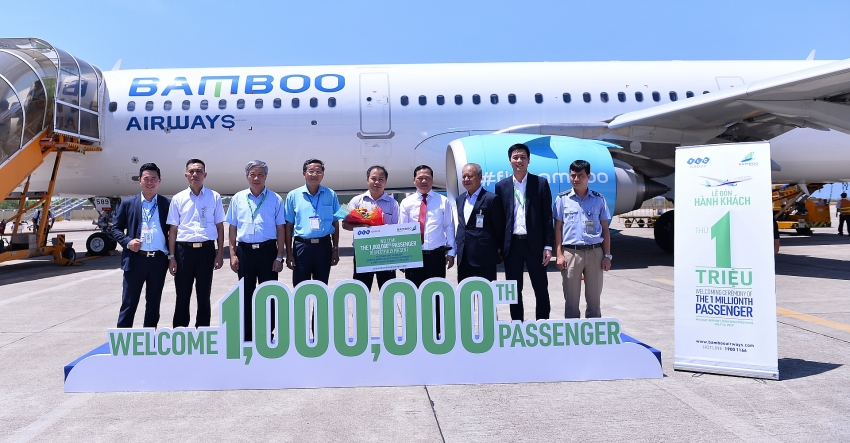 bamboo airways welcomes one millionth passenger