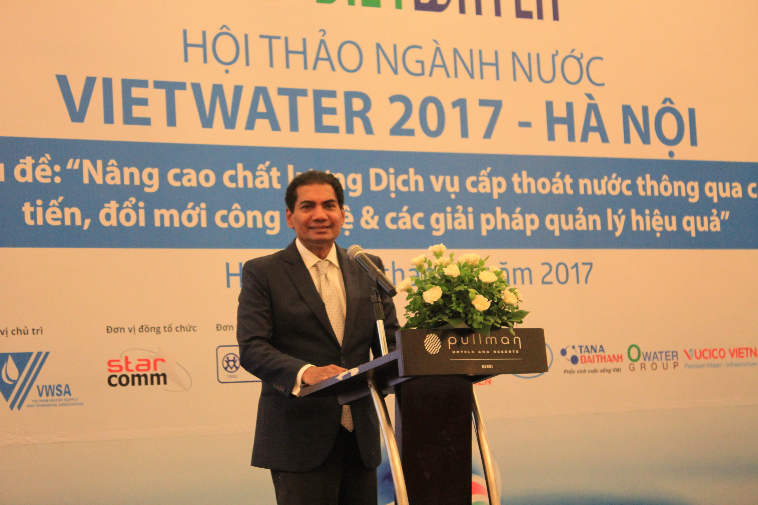 vietwater 2017 kicked off in hanoi