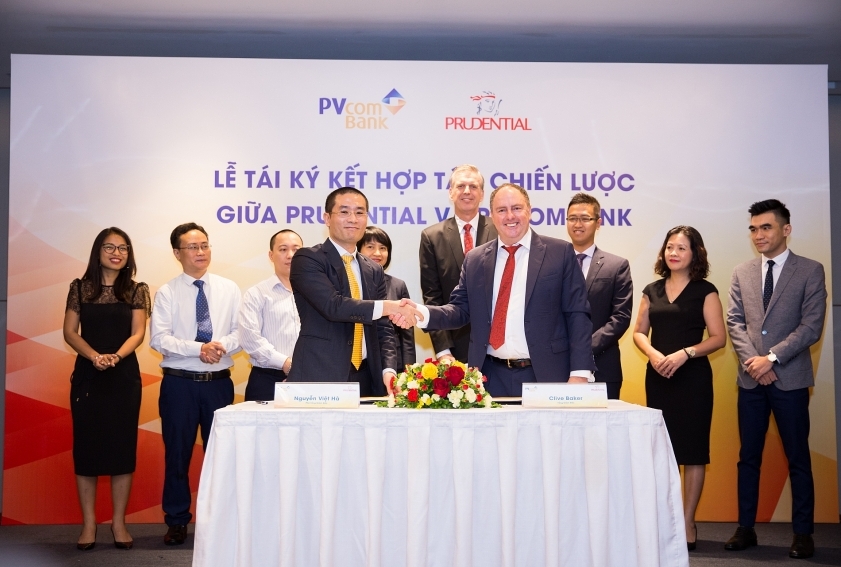 prudential vietnam and pvcombank sign exclusive long term partnership
