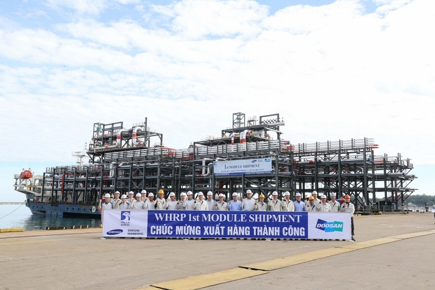 Doosan Vina exports 12 modules to Ruwais Refinery