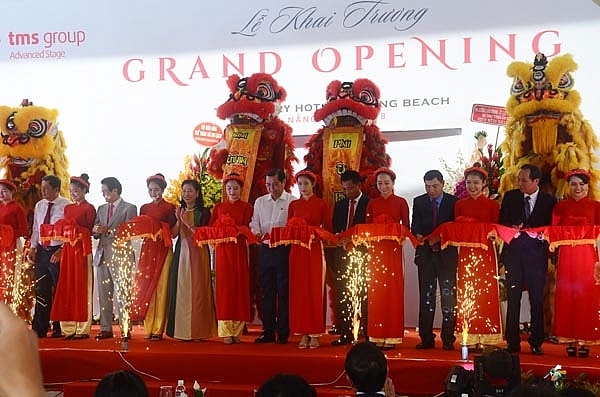 jubilant launching of tms luxury hotel danang beach