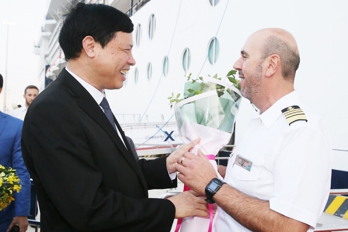 Halong International Passenger Terminal greets first five-star cruise