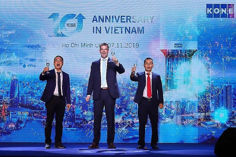 KONE reaches new heights in Vietnam with 10-year milestone