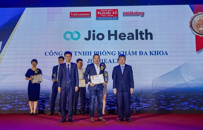 Homevisit service app Jio Health awarded by Vietnam Economic Times