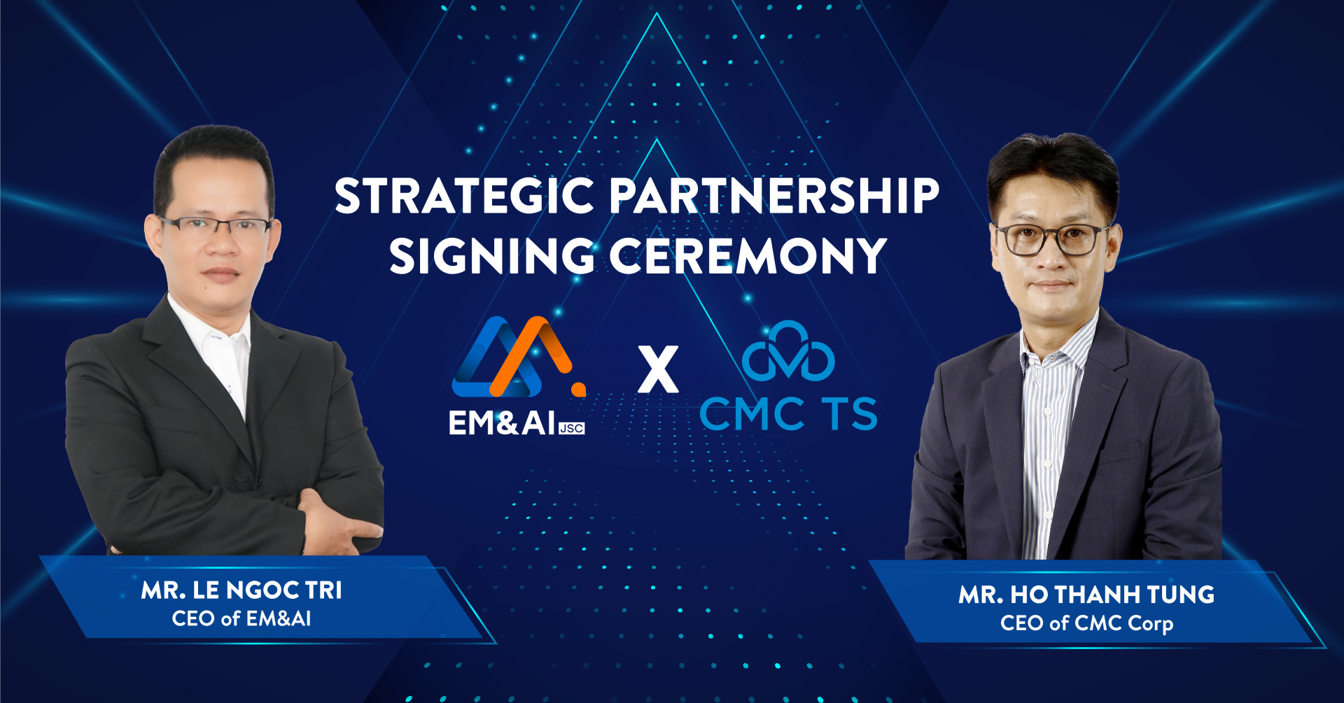 EM&AI and CMC TS to accelerate AI applications among Vietnamese firms