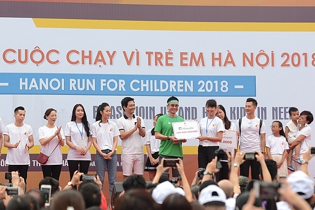 Manulife Vietnam eagerly joins Hanoi Run for Children