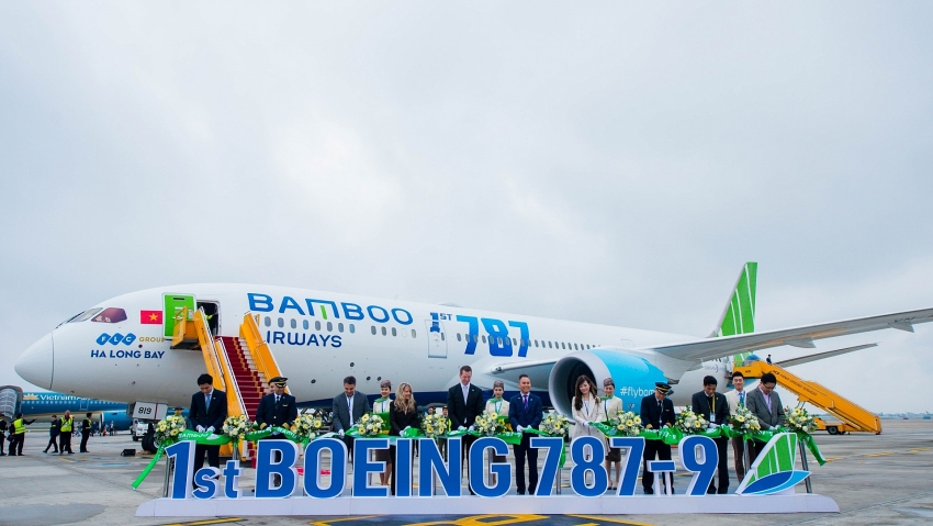 bamboo airways becomes vietnams first private airline to operate a wide body aircraft
