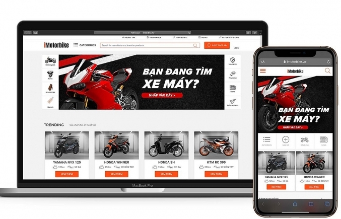 iMotorbike - a new choice for motorbike lovers in Vietnam