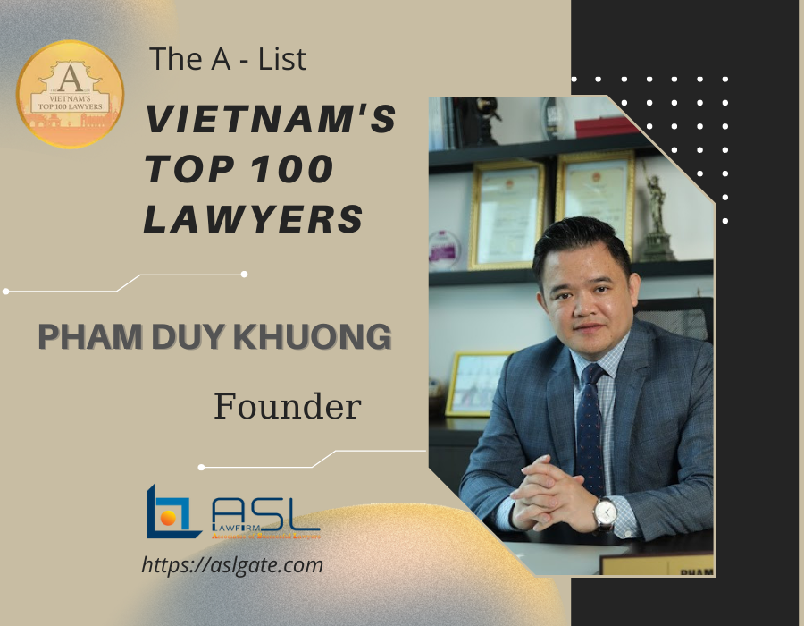 ASL Law managing director among top 100 lawyers in Vietnam