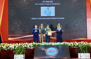 TV.Pharm among the top ten Vietnamese pharmaceutical companies in 2021