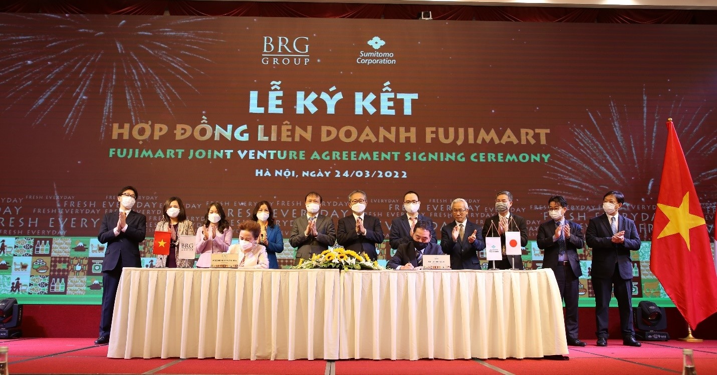 BRG Group and Japanese partner to expand FujiMart supermarket chain in Vietnam