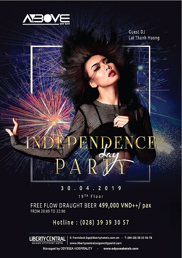 independence day at liberty central saigon citypoint