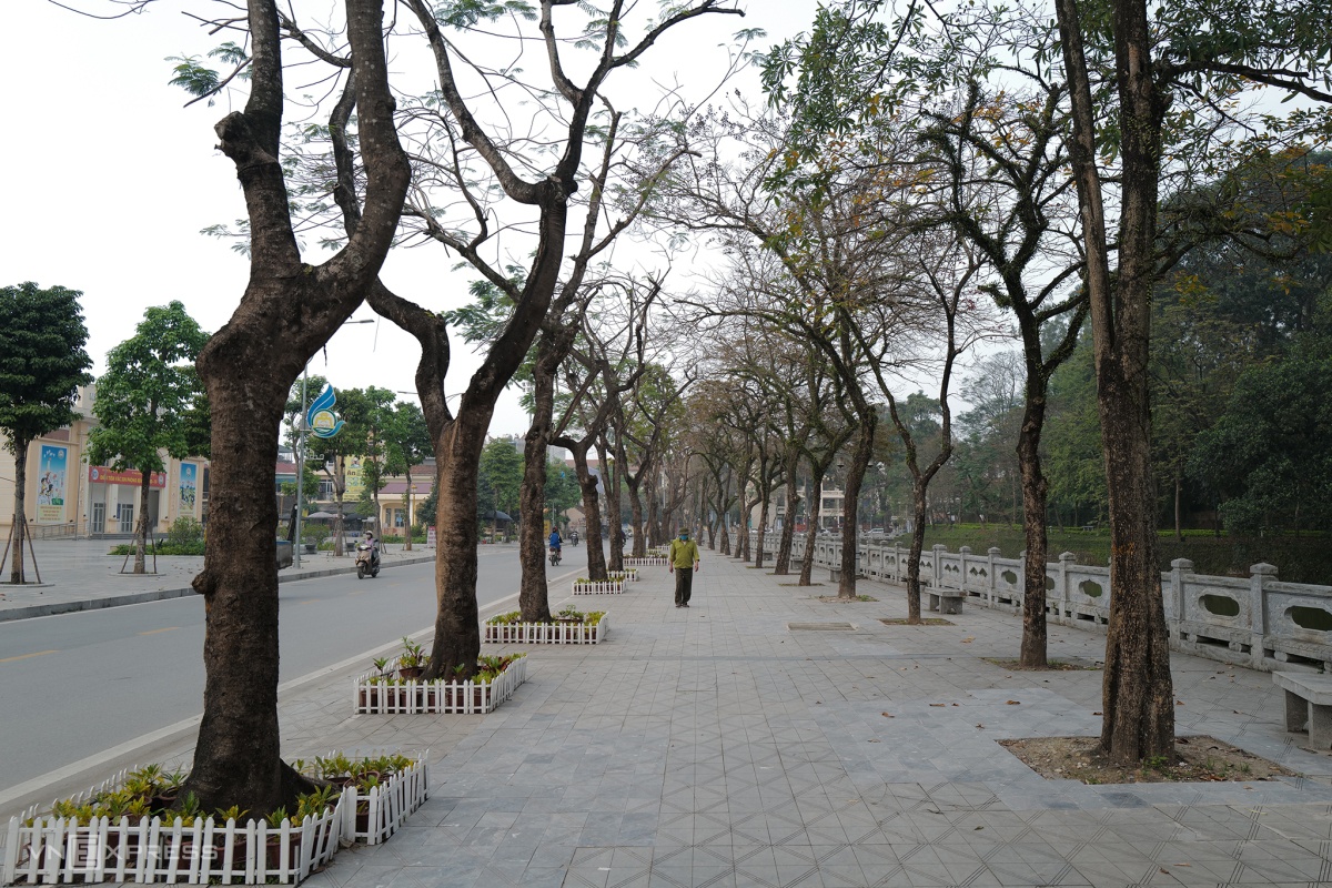 Pedestrian streets at Son Tay ancient citadel ready to welcome visitors