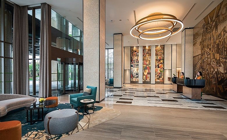 oakwood residence hanoi wins best hotel interior award
