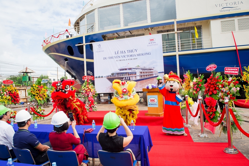 ceremonial launch of victoria mekong