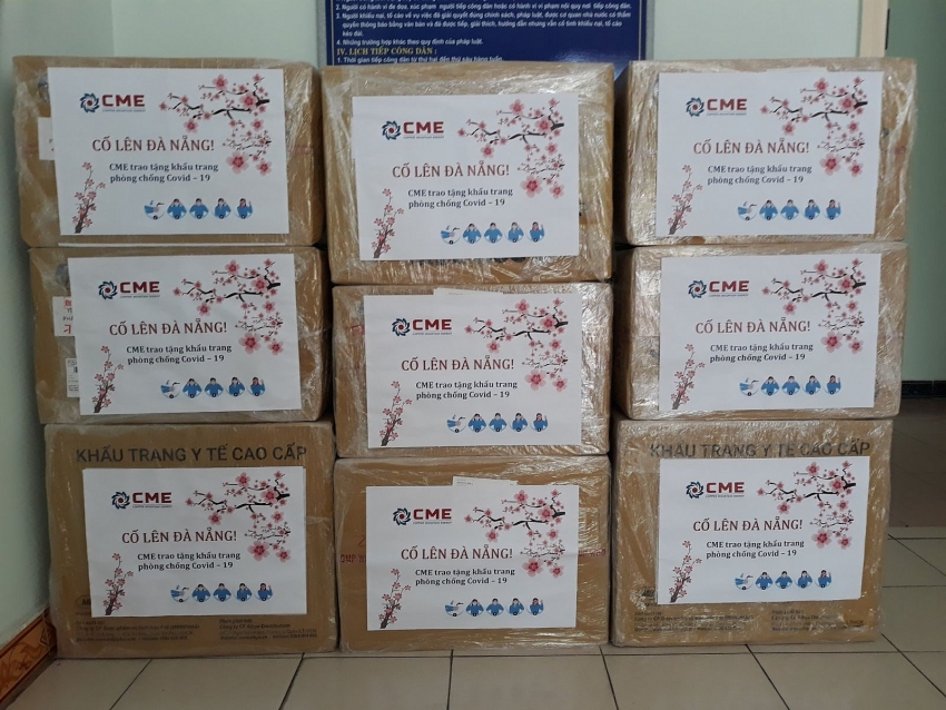 supply donation to the people of danang in prevention of covid 19