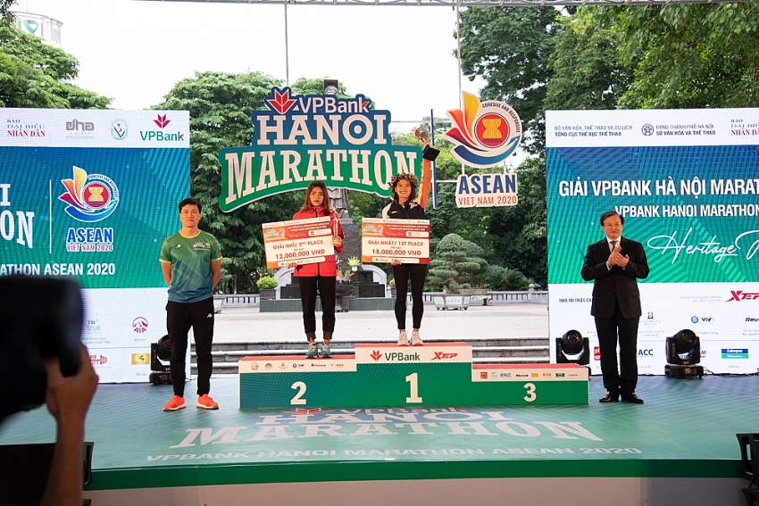 vpbank hanoi marathon asean 2020 a globally connected race