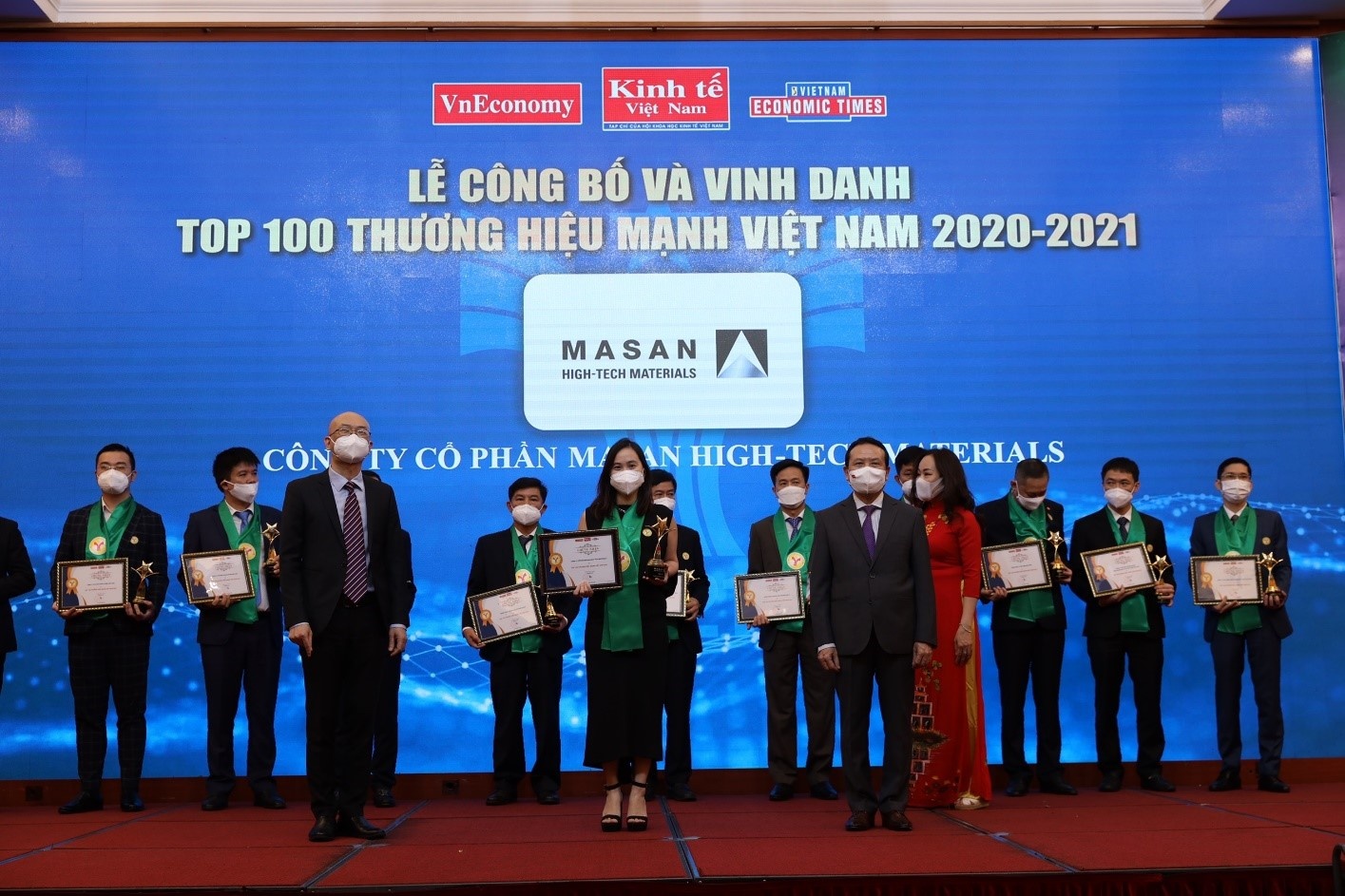 Masan High-Tech Materials honored as one of the Top 100 Vietnam Strong Brands 2020-2021