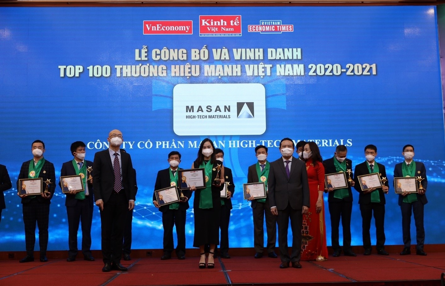Masan High-Tech Materials honoured among 100 strongest Vietnamese brands
