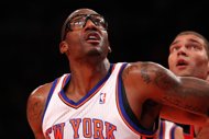 injured knicks forward stoudemire back at practice