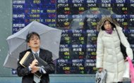 asian shares euro extend gains as debt fears ease