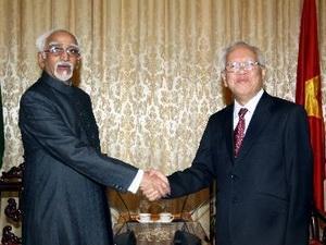 indian vice president visits hcm city