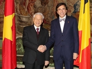 vietnam belgium agree to boost ties